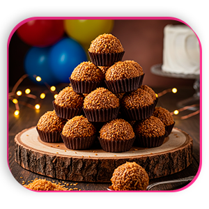 Brigadeiro Coco Queimado