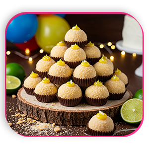 Brigadeiro de Tortinha de Limão